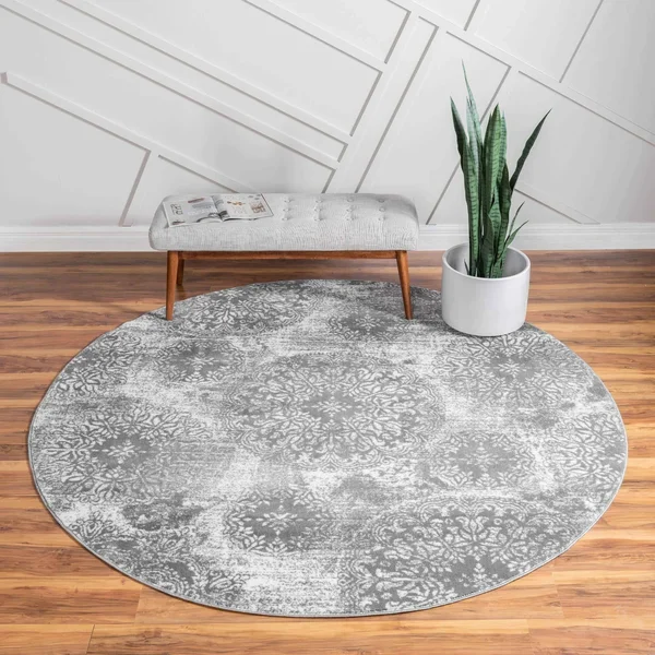Unique Loom Grand Sofia Rug - 7& 0 x 7& 0 - Round