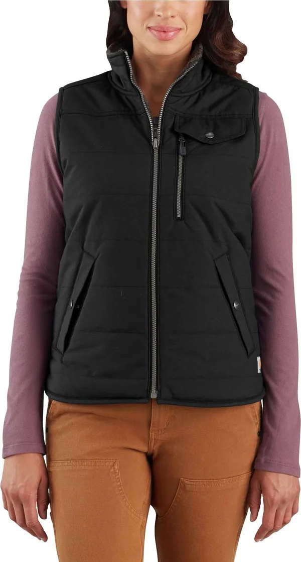 Carhartt Utility Sherpa Lined Vest - Women's Black