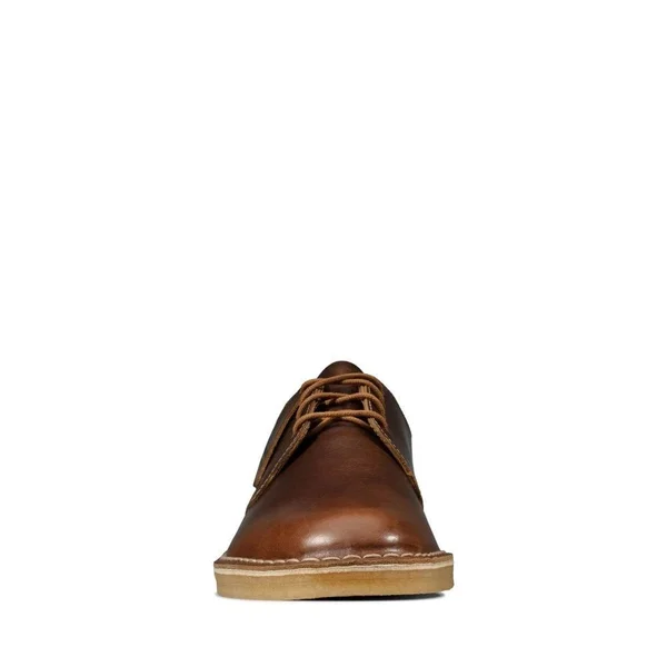 Clarks Originals Desert London Tan Leather 26148582 - Men's UK9