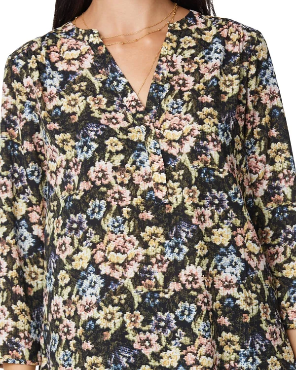 Curves 360 by Nydj Perfect Blouse, Size X-Small in Summertide at Nordstrom