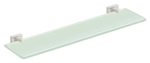 Deltana 55D2015-14 - 22x22 Glass Shelf - 55D Series, Polished Nickel Finish