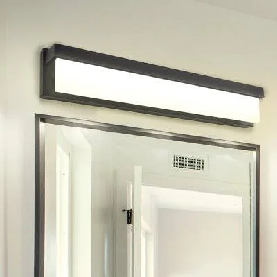 Arhan 1 - Light LED Black Vanity Light Latitude Run Finish: Black - Maximum Wattage: 18W