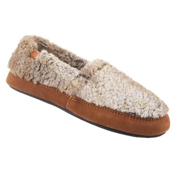 Acorn Women's Moc Slippers, Buff Popcorn, S