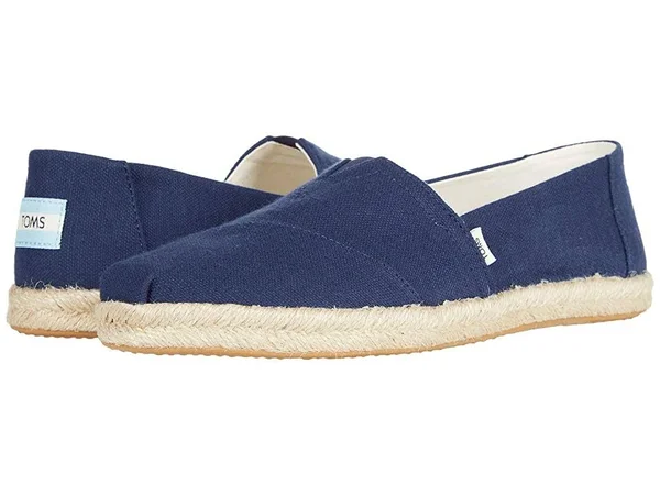Toms - Womens Alpargata Rope Slip-On Shoes
