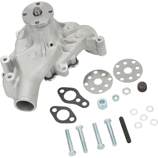 Small Block Chevy Aluminum Water Pump - Long