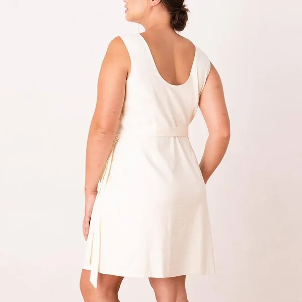 ADAY Wind Down Dress - White
