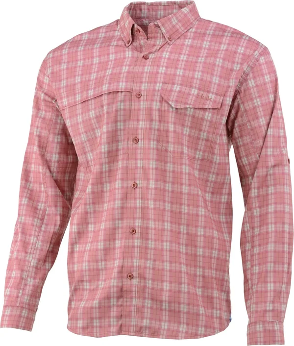 Huk Men's Tide Point Plaid LS