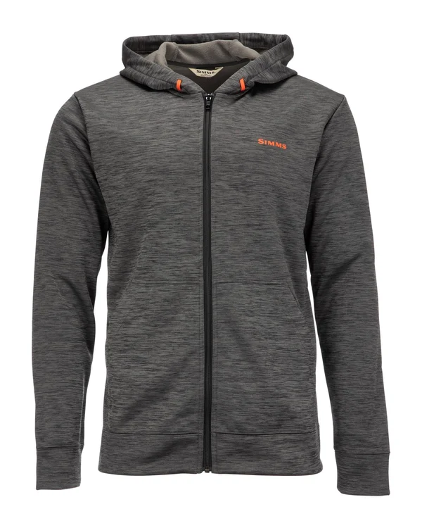 Simms Challenger Full-Zip Hoody - Carbon Heather - L