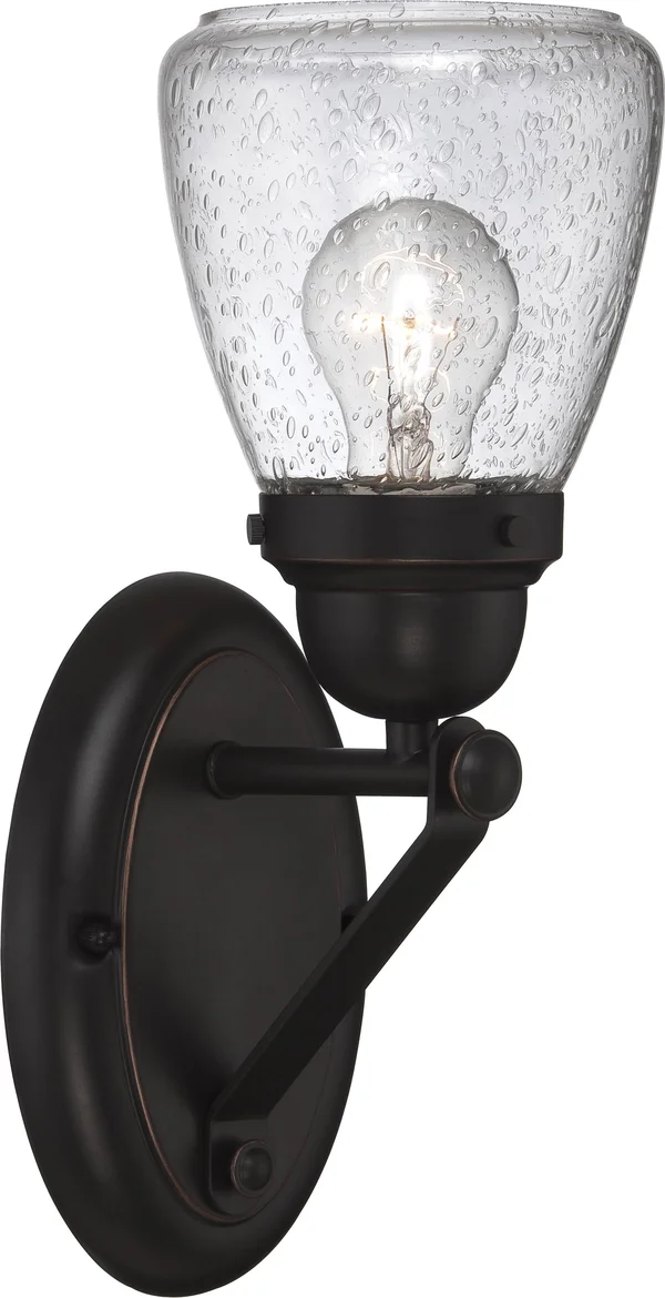 Nuvo Lighting Laurel Vanity & Wall Sudbury Bronze 1 Light