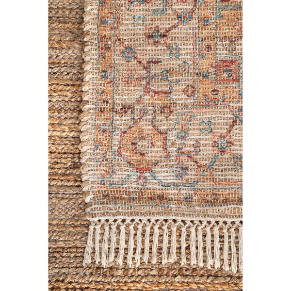 nuLOOM Mya Flatweave Multi 9 ft. 6 in. x 13 ft. 6 in. Area Rug