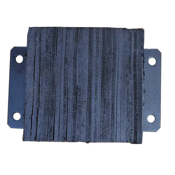 Dock Bumper, 10x6x16 In, rubber Zoro Select 26W580
