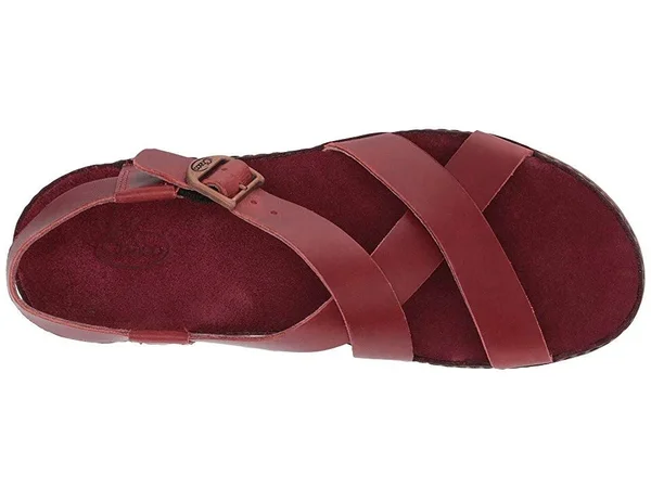 Chaco Women's Wayfarer Sandal - 8 - Port