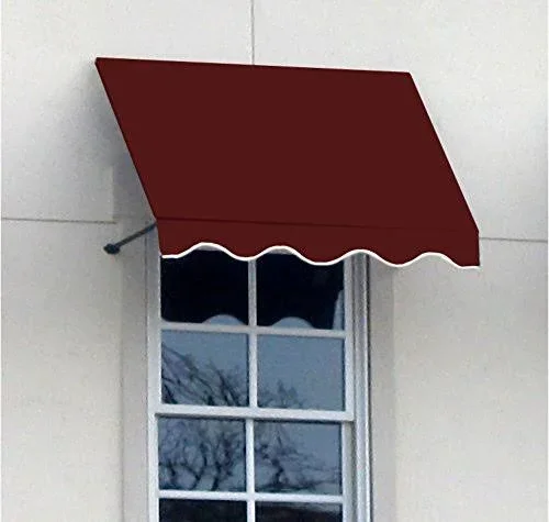 Awntech 5& Dallas Retro Window/Entry Awning, 44x22 x 24
