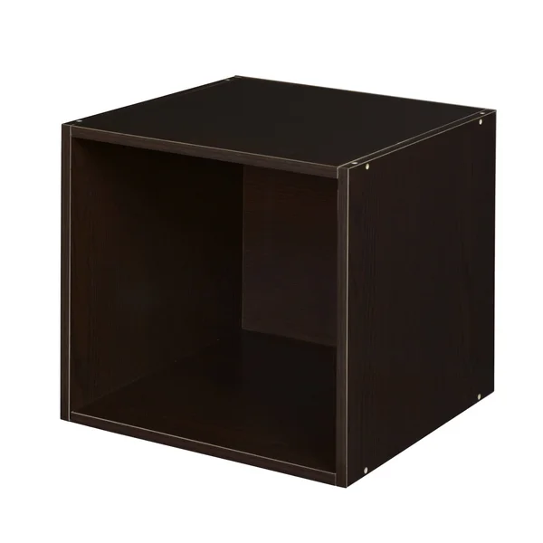 Niche Cubo Storage Set - 6 Cubes and 3 Canvas Bins Truffle/Natural