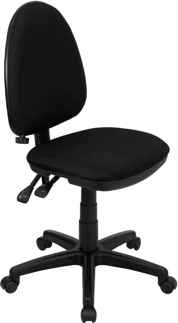 Flash Furniture Mid-Back Task Office Chair - Black
