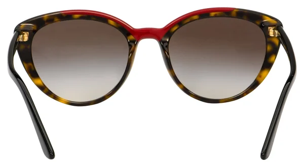 Prada Sunglasses PR 02VS 3200A7 Havana Red Grey Gradient