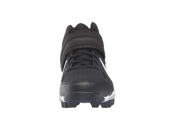 Nike Alpha Huarache Varsity Keystone Mid Black Men's Baseball Cleat 13