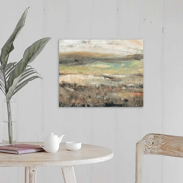 Grassland Showers I, Canvas Wall Art, 20x16, Great Big Canvas