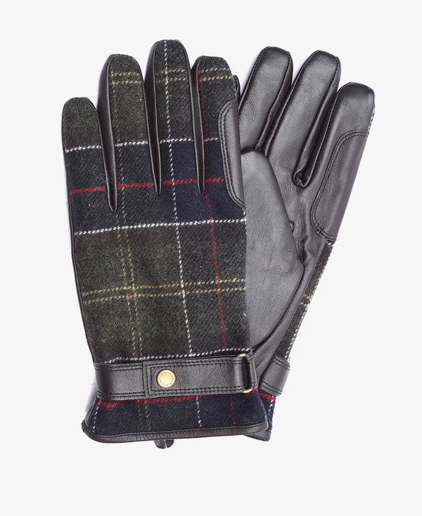 Barbour Newbrough Tartan Gloves - Classic - XL