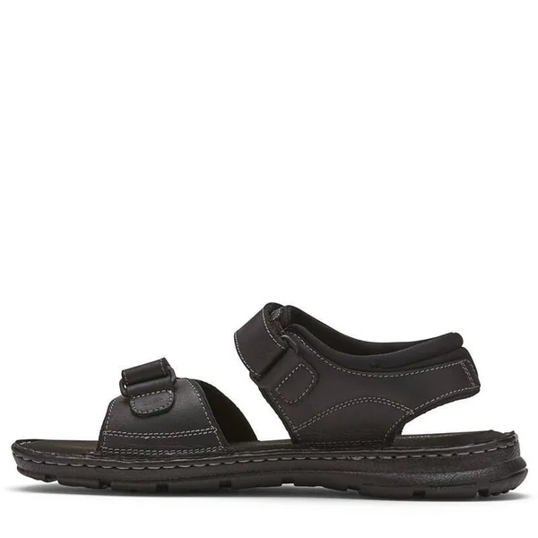 Rockport Darwyn Quarter Strap Men's Sandal - Black Size 9