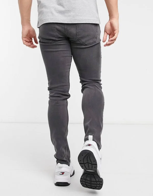 Only & Sons Skinny Fit Jeans in gray-Grey
