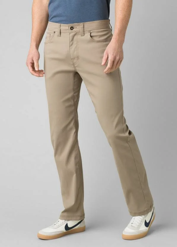 Prana Men's Brion Pant 36x22 Inseam, Dark Khaki, 38