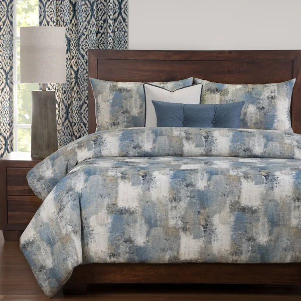 PoloGear Calcutta Luxury Duvet Set with Comforter Insert - Size: Full, White