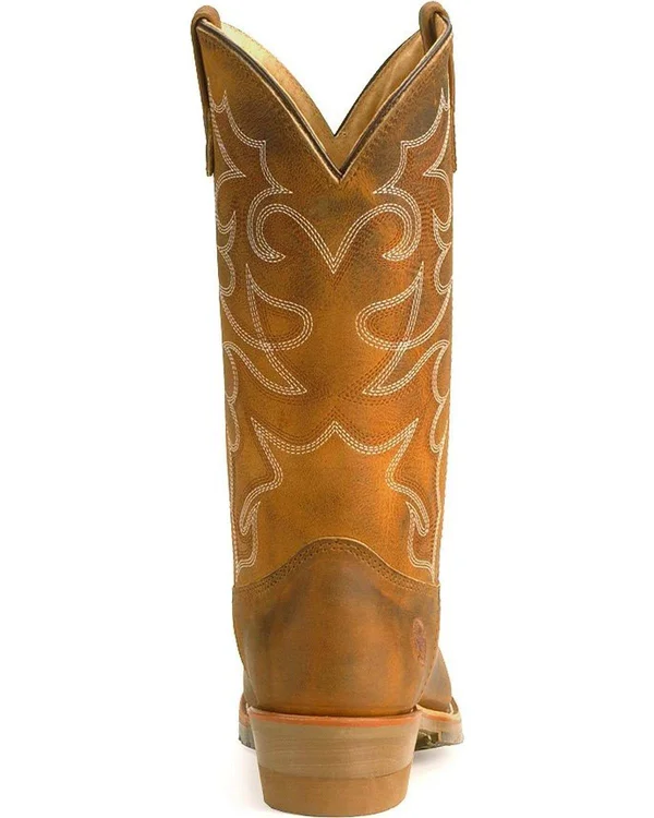 Double H Gel Ice Work Western 12x22 8 Men's Brown