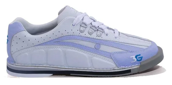 3G Ladies Tour Ultra Bowling Shoes Left Hand- Periwinkle/Ivory - Size: 5.5, Blue