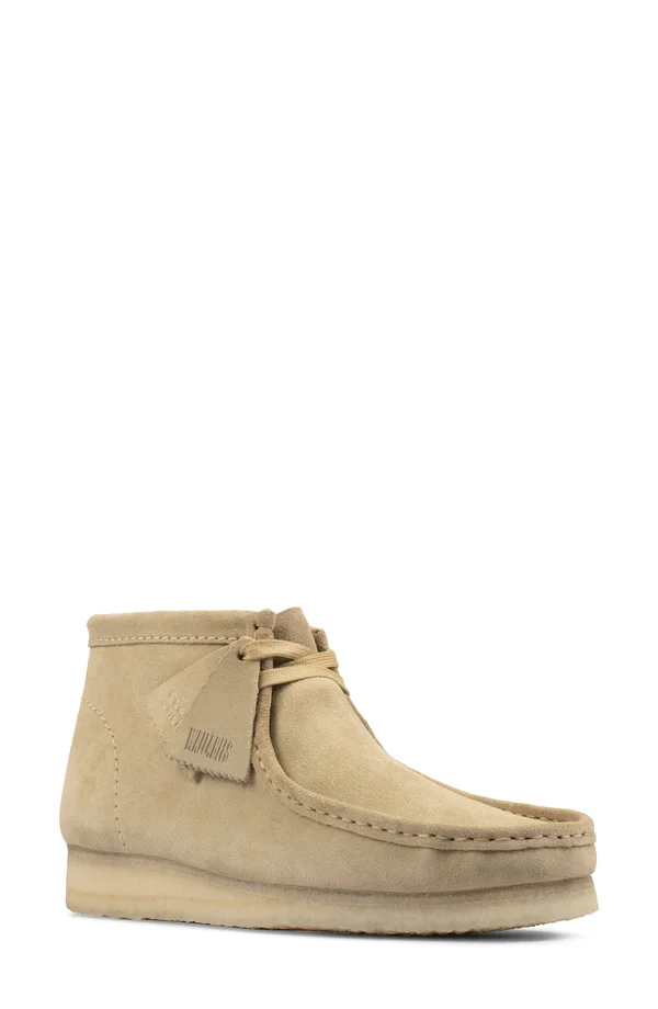 Clarks Wallabee Boot &Maple Suede& 7.5