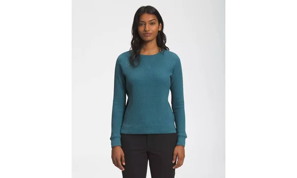 The North Face Women's Long Sleeve Chabot Crew (S Burnt Ochre)