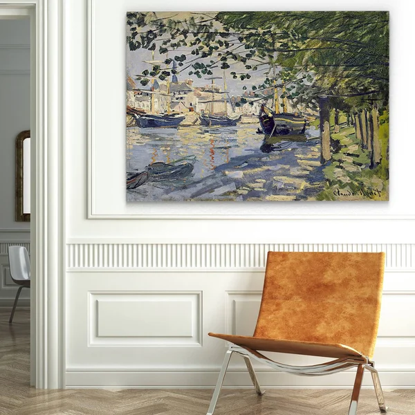 Wexford Home &The Seine at Rouen& Canvas Wall Art - 32 x 48