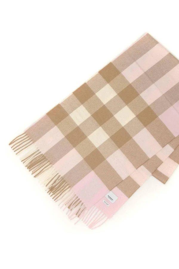 Burberry Check Cashmere Scarf