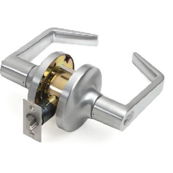 Cl100011 10 x 4 in. Brushed Chrome Finish Entry Lever Lock PE138117