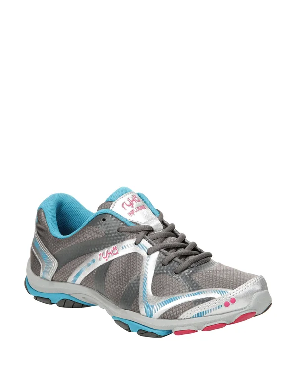 Ryka Influence Training Shoe - Women's - Dark Grey/Blue