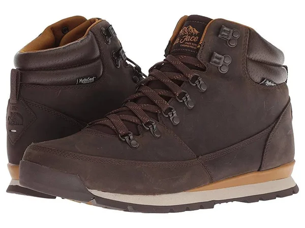 The North Face Back to Berkeley Redux Leather Boots - Men's Chocolate Brown/Golden Brown - 9.5