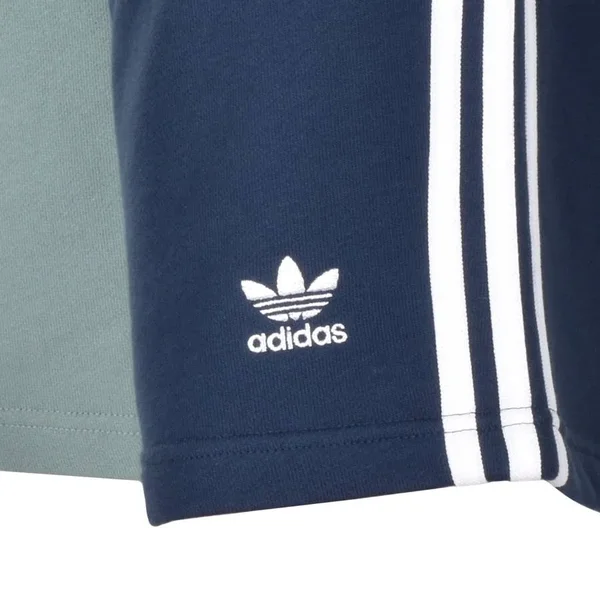 Adidas Originals Three Stripe Shorts Navy
