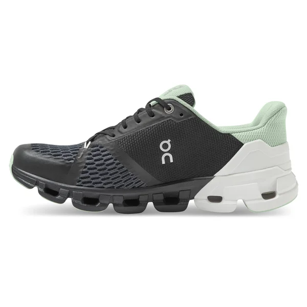 on Running, Cloudflyer, Women's 8, Black, White