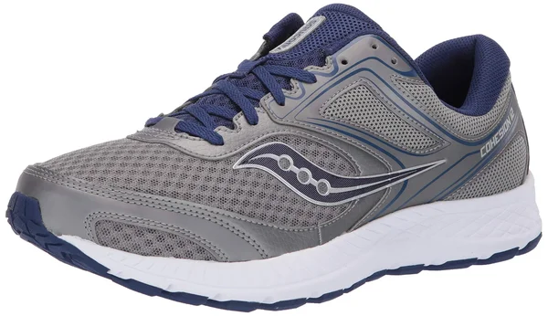 Saucony Cohesion 12 Running Shoe - Men's - Grey/Blue