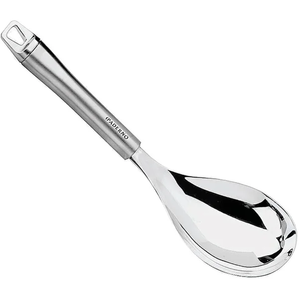 Paderno World Cuisine 10-1/8-Inch Long Stainless Steel Rice Spoon
