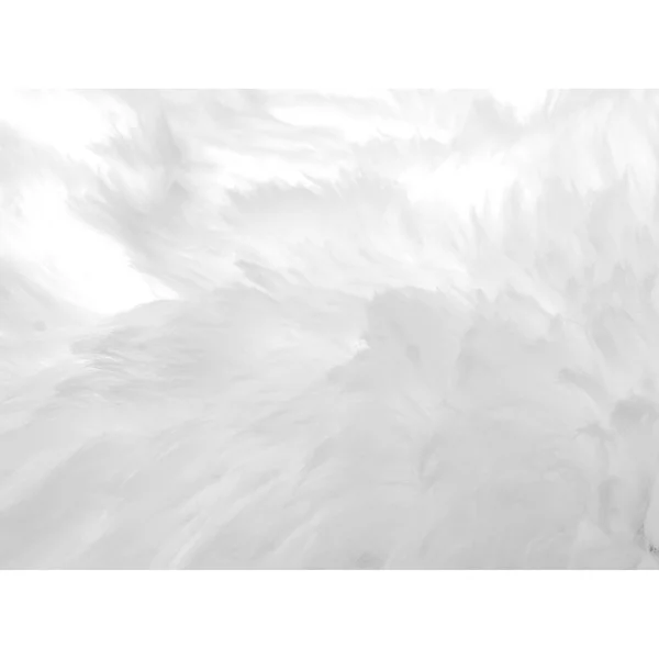3x5 Soft and Plush Quad Pelt Faux Sheepskin Shag Rug Black White