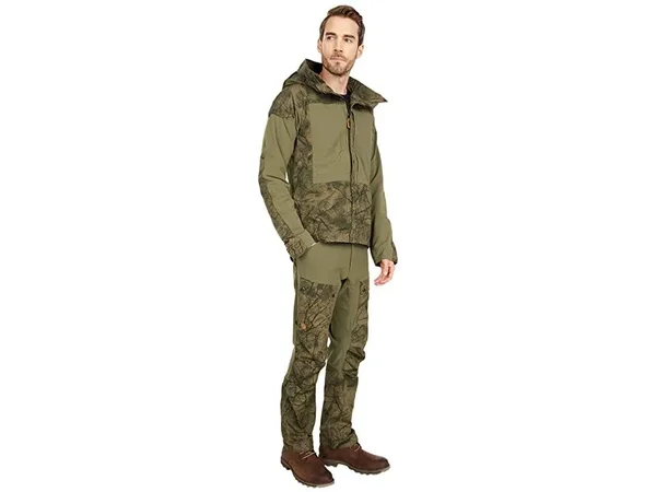Fjallraven Men's Keb Trousers Regular - Green Camo-laurel Green - 48