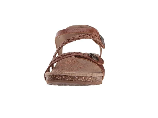 Women's Aetrex Jillian - Adult, Size: 5 M, Cognac Leather
