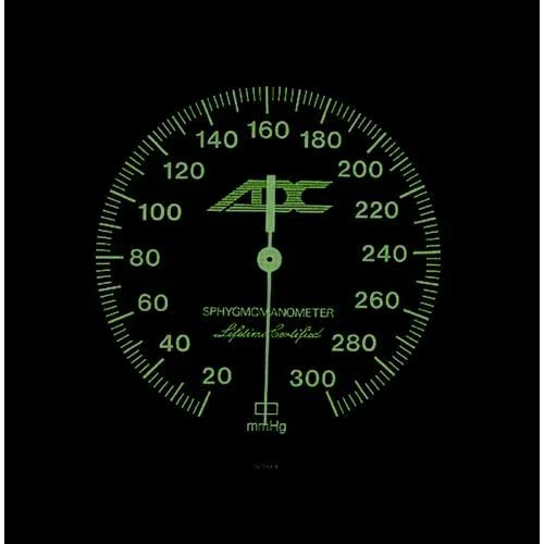 ADC Diagnostix 700 Pocket Aneroid Sphygmomanometer - Red, Adult
