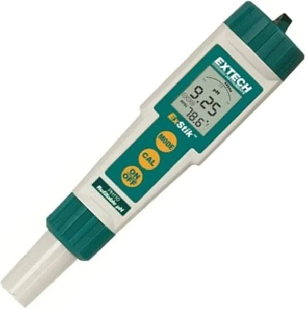 Extech PH110 ExStik Ph Meter, Waterproof, Refillable