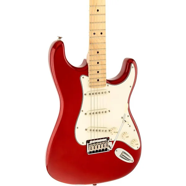 Squier Standard Stratocaster Electric Guitar - Candy Apple Red/Maple Fretboard