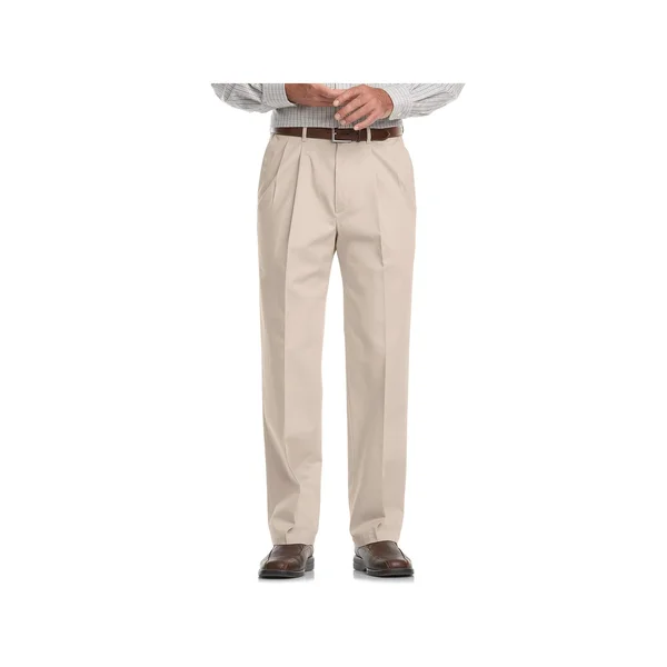 Haggar Big & Tall Work to Weekend Khakis - Pleated