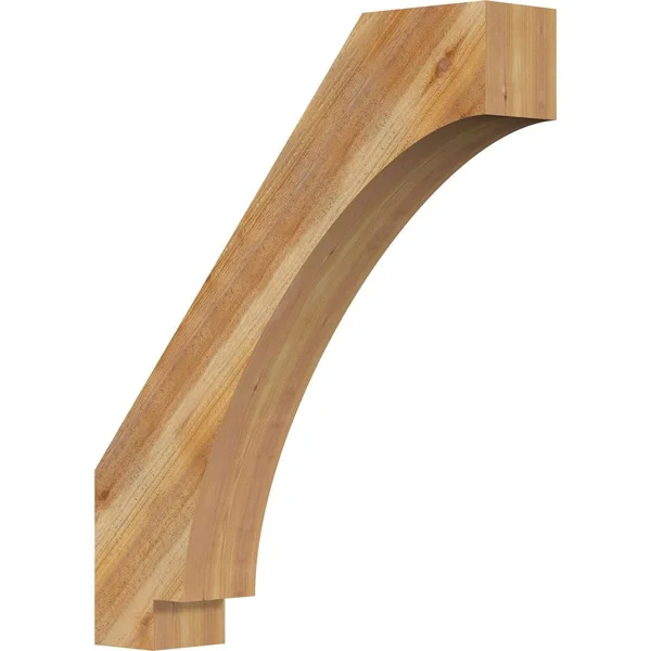 Ekena Millwork BRC06X30X36IMP00RWR 6x22W x 30x22D x 36x22H Imperial Rough Sawn Brace, Western Red Cedar