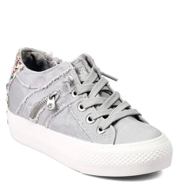 Blowfish Melondrop Women's Shoes Sweet Grey Smoked Canvas : 8 M