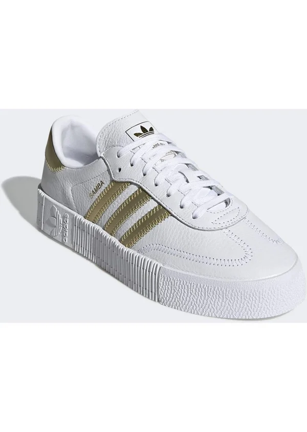 Adidas Originals Sambarose W Leather Sneakers - White